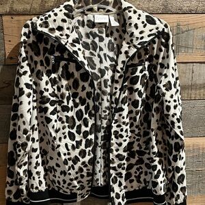 Chico’s Zenergy Leopard Print Lightweight Jacket